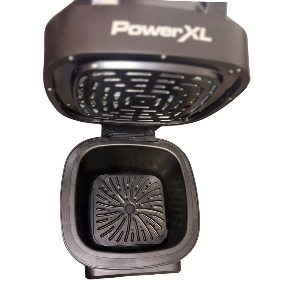 PowerXL AFG-5A 5.5 Qt Air Fryer Indoor Grill 6-in-1 Digital 1400W Tested Working